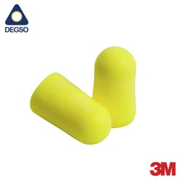 [3MES-01-001] Tapón auditivo descartable 3M™ E-A-RSoft™ Yellow Neons™sin Cordón