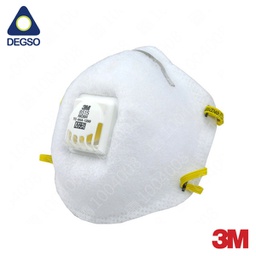 [3M8515N95] Respirador N95 Valvulado Para Soldadura (Caja 10 unidades)