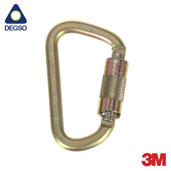 Mosquetón tipo D autobloqueante 3M™ DBI-SALA® Saflok™ 2000112