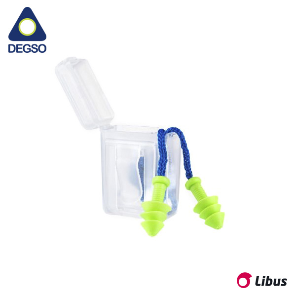 Tapón auditivo reutilizable con estuche LIBUS® QUANTUM