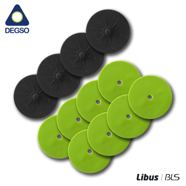 Kit de válvulas BLS SK-61 para piezas faciales BLS 4000next (paquete de 4 válvulas de exhalación y 8 válvulas de inhalación)