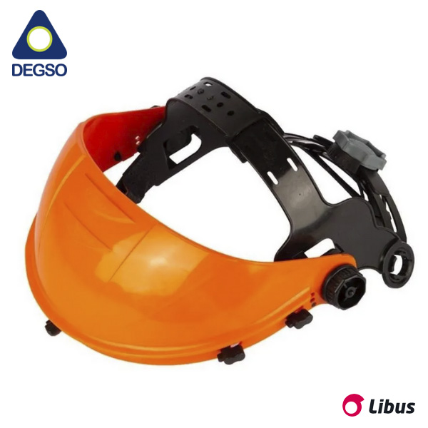 Soporte para protector facial con arnés cremallera LIBUS®