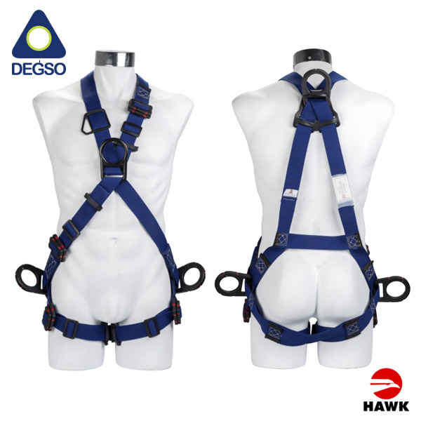 Arnés 4 anillos en X para arco eléctrico HAWK® 412XAE