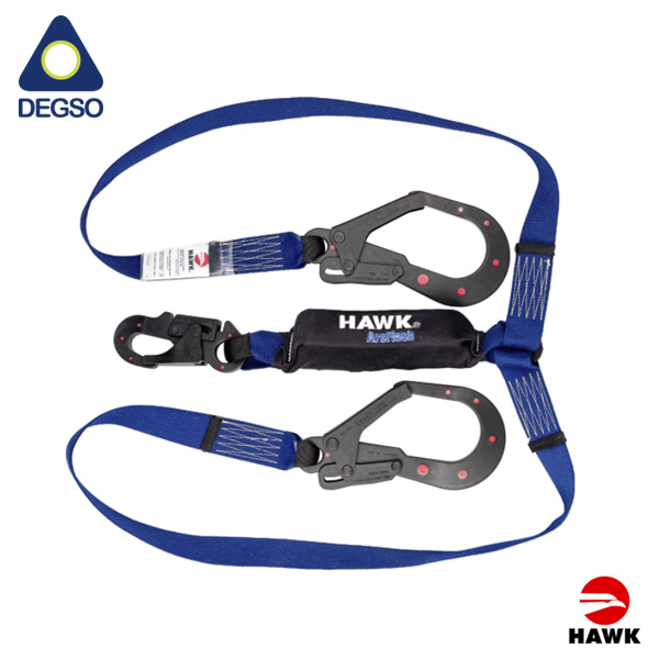 Línea de vida de doble brazo para arco eléctrico HAWK® 671AE-1.80