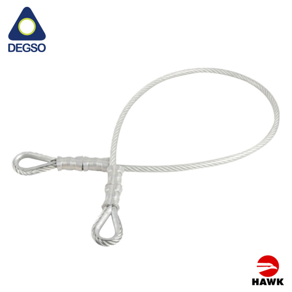 Eslinga de anclaje de acero galvanizado(3 pies) HAWK®  921-3FT (ANSI)