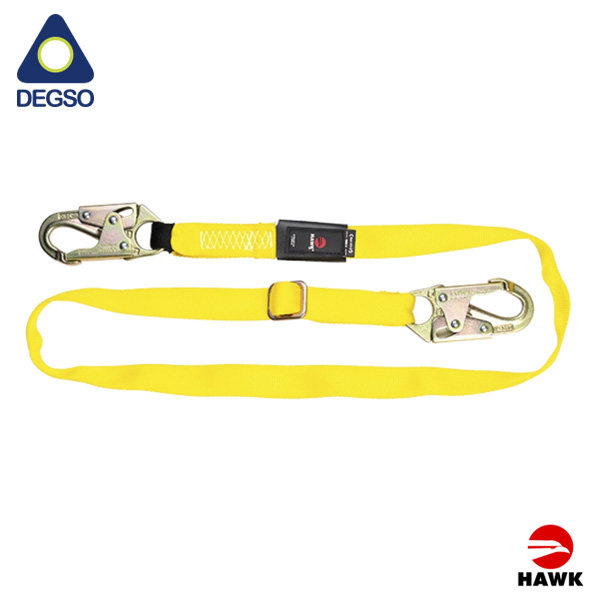 Eslinga de posicionamiento regulable de 1,2 m a 1,8 m con ganchos HAWK® AC-STD