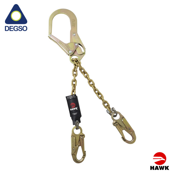 Eslinga de posicionamiento de cadena con conector y sin gancho giratorio HAWK® 692Y-STD