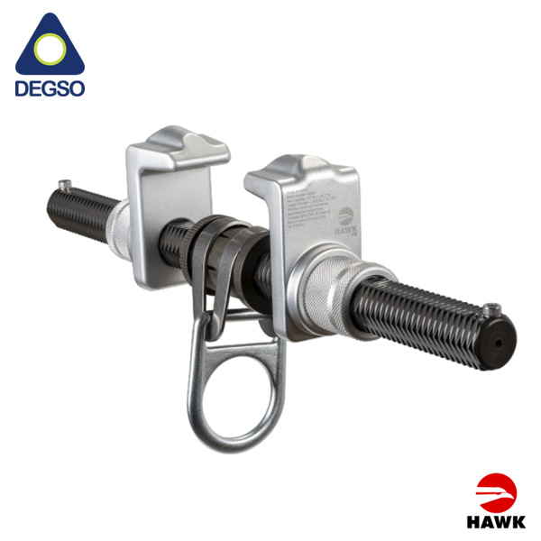 Dispositivo móvil para anclaje a vigas de 3.5&quot; - 12&quot; apertura HAWK® AV-AA12