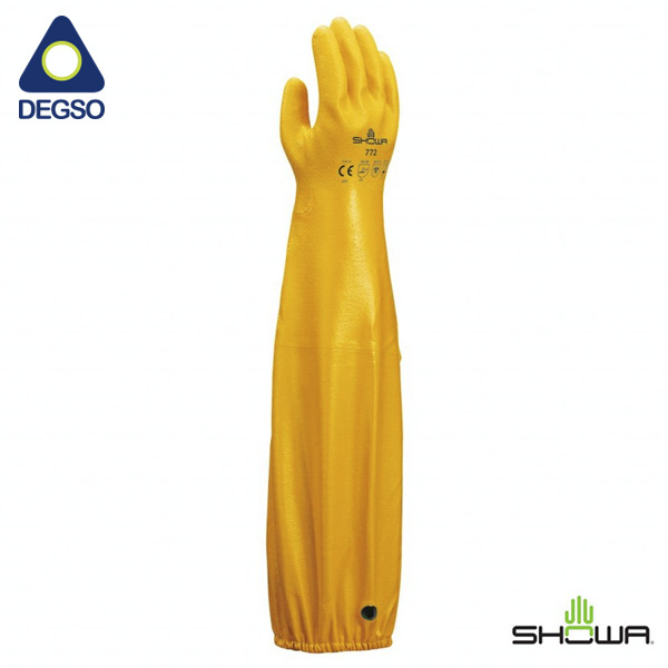 Guante para químicos recubierto de nitrilo SHOWA® 772