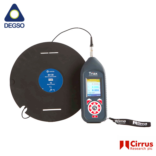 Medidor de vibración de mano y brazo TRIAX -Cirrus