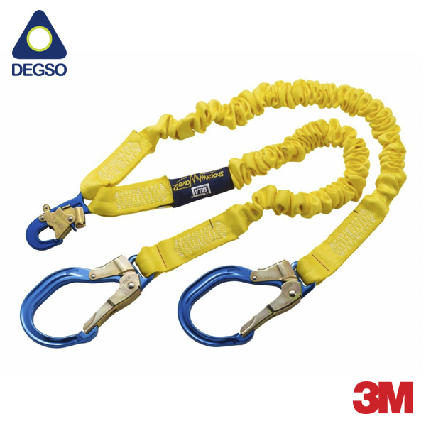 Eslinga anticaídas 3M™ DBI-SALA® ShockWave™2  de 1,8 m con absorción tubular de impactos
