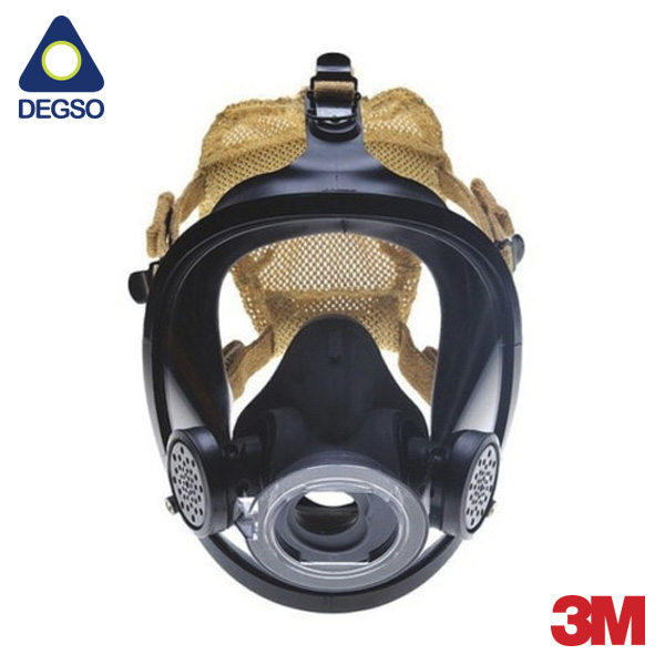 Pieza facial de cara completa 3M™ Scott™ AV-3000 SureSeal con arnés de caucho