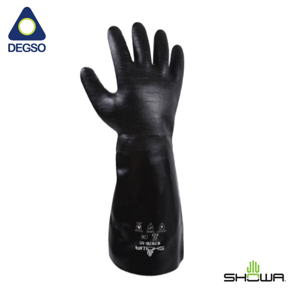 Guante para químicos recubierto de neopreno SHOWA® 6797R