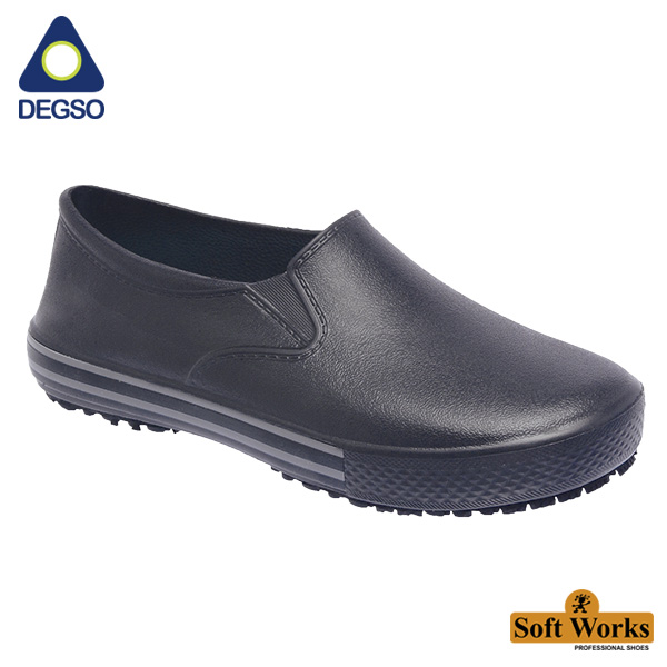 Calzado Tennis Works Negro - Gris