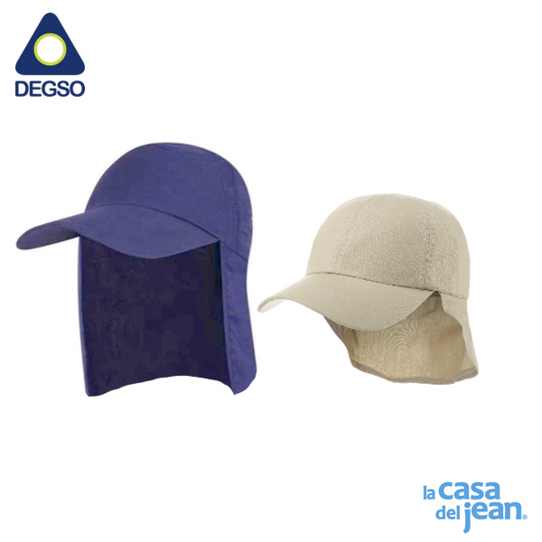 Gorra de sol con nuquera o Safari