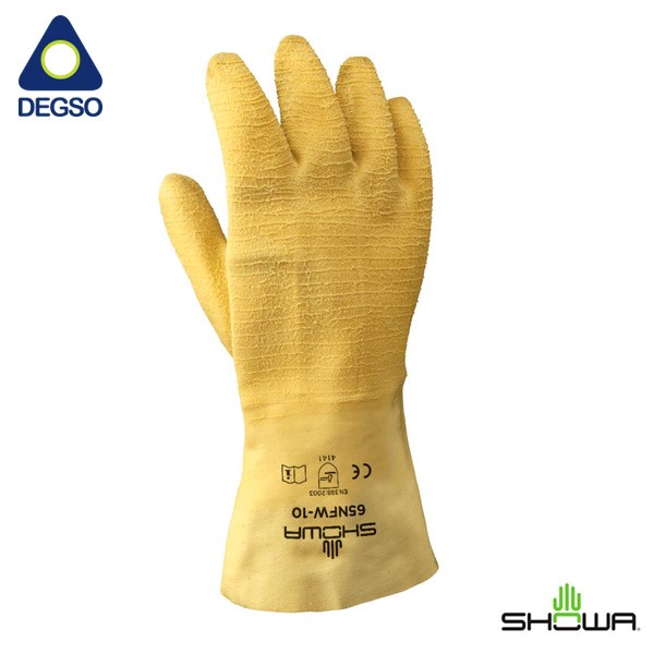 Guante de uso general recubierto de látex SHOWA® 65NFW