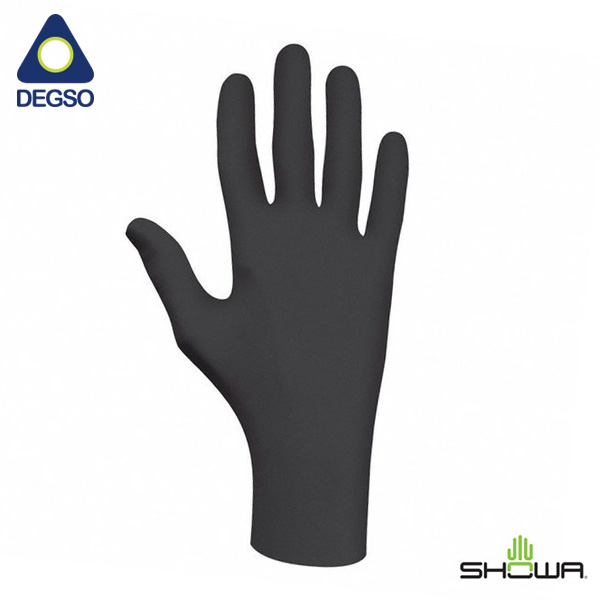 Guante descartable de nitrilo SHOWA® 6112PF (Caja de 100 unidades)