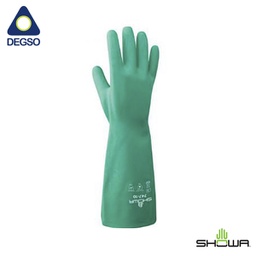 Guante de nitrilo para químicos SHOWA® 747