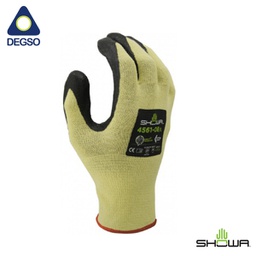 Guante anti corte y resistente al calor con palma de espuma de nitrilo SHOWA® 4561