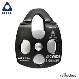 [RBASSINGLE] Polea simple de aluminio SINGLE