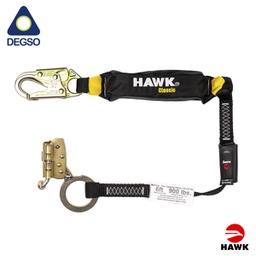 [HAWK601CSCN-58] Arrestador de caída de 0,90m para cuerda de 5/8&quot; con paquete absorbedor HAWK® 601CSCN