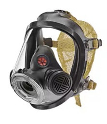 Pieza facial de cara completa 3M™ Scott™ AV-3000 HT con arnés de kevlar de 5 puntos de anclaje