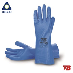 Guante de nitrilo para químicos 9009LGAZ (Funda 10 pares)
