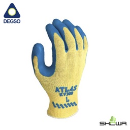 Guante anti corte con palma de látex SHOWA® KV300 (funda de 12 pares)