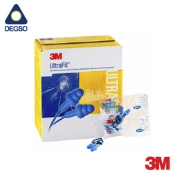 [3M340-4007B] Tapón auditivo detectable por metal 3M™ E-A-R™ Ultrafit™ 340-4007 (caja de 100 pares)
